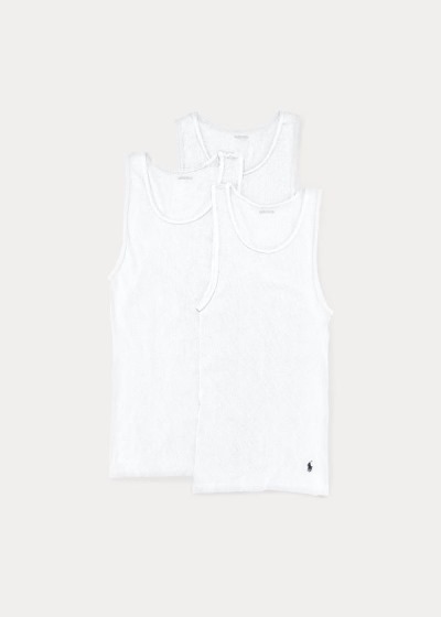 Men's Polo Ralph Lauren Classic 3-Pack Tank Tops | 637521PVR